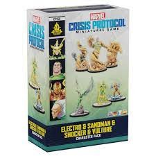 Marvel Crisis Protocol: Electro & Sandman & Shocker & Vulture cp156